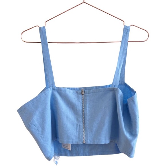 NWT Allison Tyra Crop Top Large - Picture 6 of 6